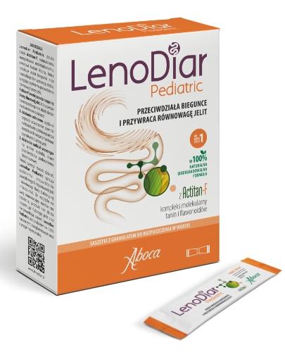 ABOCA Lenodiar Pediatric - 12 sasz. Na biegunkę u dzieci od 1. roku życia. zdjęcie
