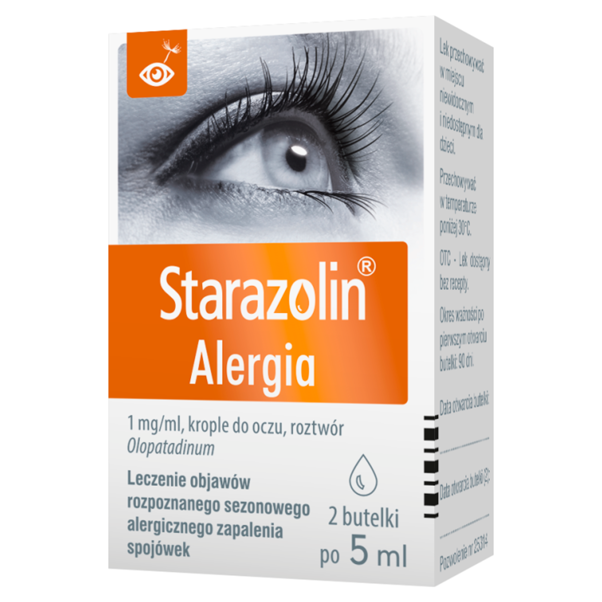 Starazolin Alergia 5 ml 2 sztuki zdjęcie
