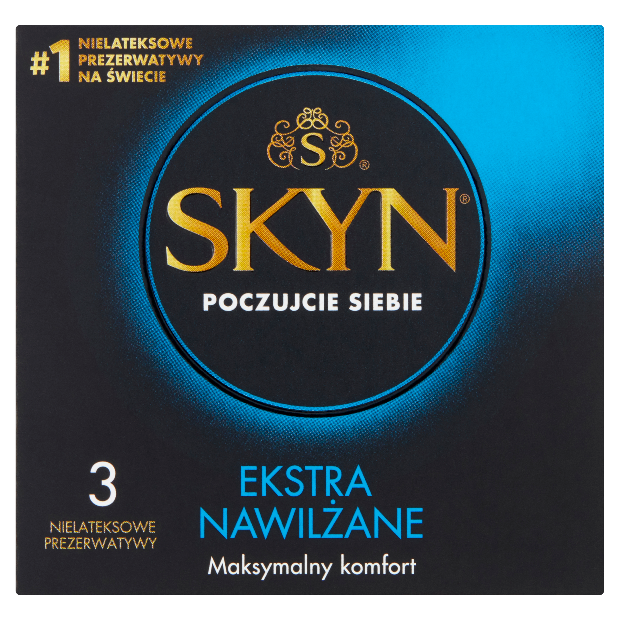 Unimil Skyn Extra nawilżane prezerwatywy 3 sztuki zdjęcie