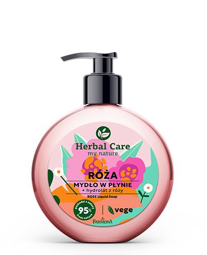 FARMONA HERBAL CARE RÓŻA Mydło w płynie, 400 ml zdjęcie