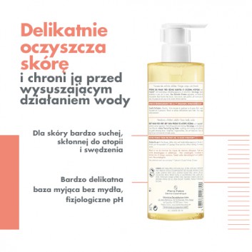 AVENE XERACALM A.D Olejek oczyszczający uzupełniający lipidy, 400 ml