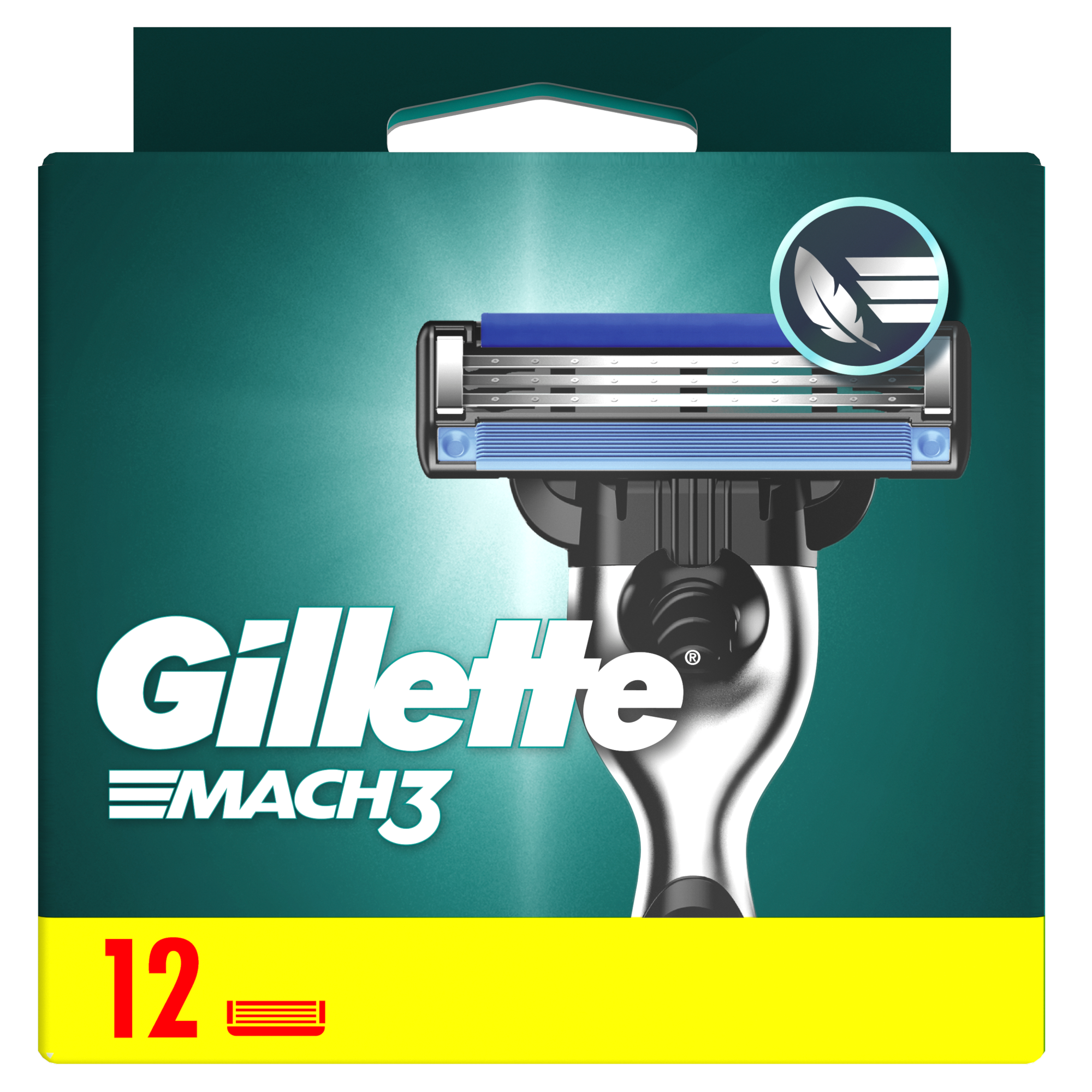 Gillette Mach3 Wkład do maszynki, 12 szt., cena, opinie, stosowanie zdjęcie
