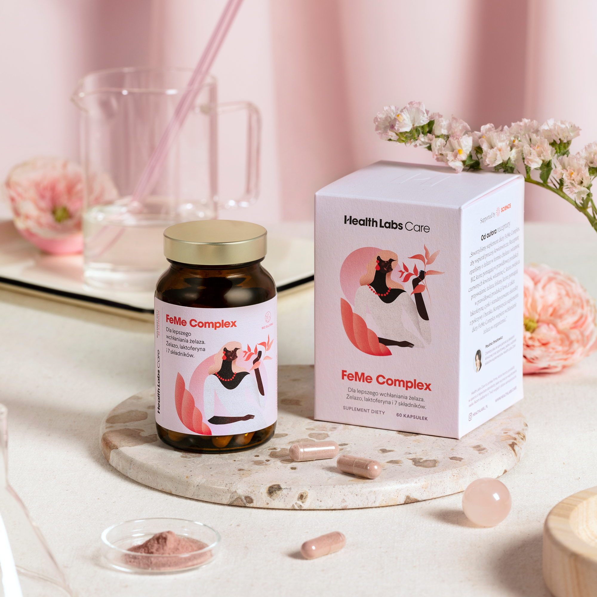 Health Labs Care, FeMe Complex, kapsułki, 60 sztuk