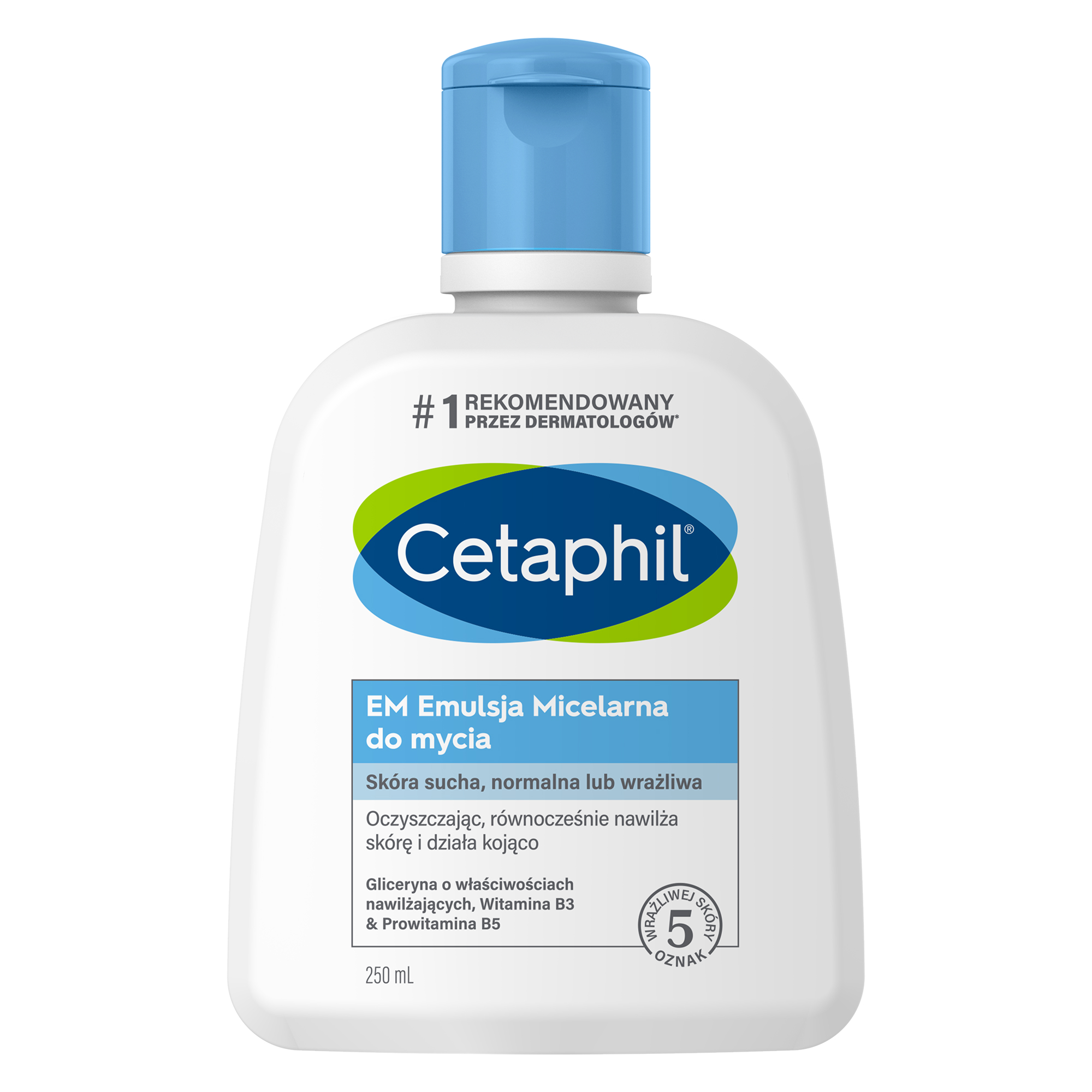 CETAPHIL EM, emulsja micelarna do mycia, 250 ml zdjęcie