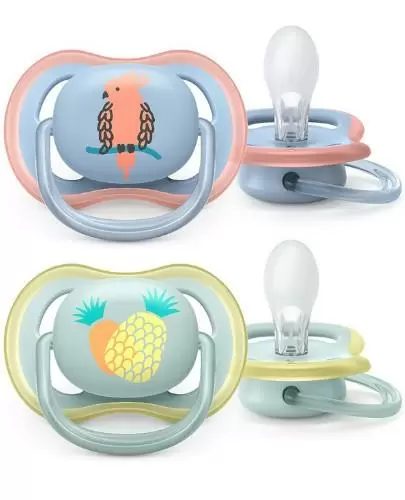 Avent Philips Ultra Air smoczek uspokajający 0-6m 2 sztuki [SCF085/12] zdjęcie