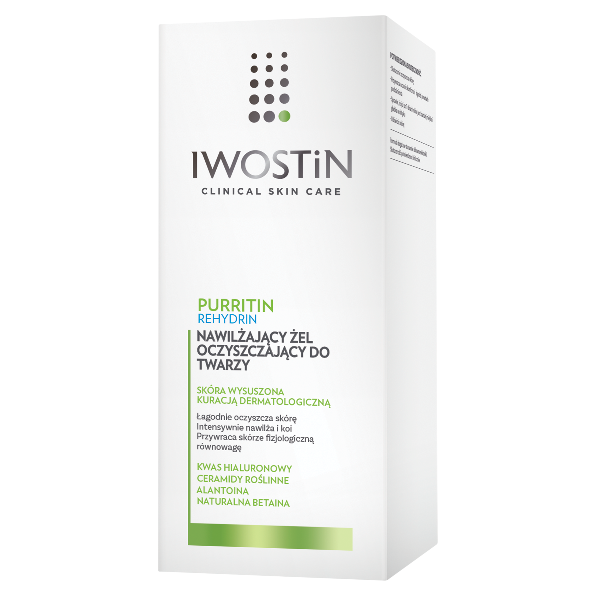 IWOSTIN PURRITIN REHYDRIN Żel nawilżający do mycia twarzy - 150 ml zdjęcie