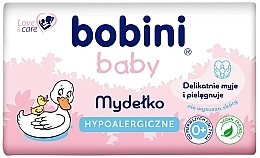Bobini Baby mydełko hypoalergiczne 0+, 90 g zdjęcie