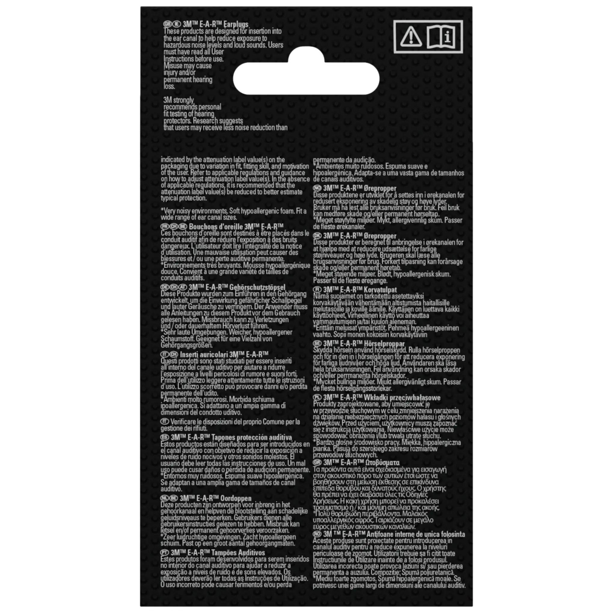 3M E-A-Rsoft FX Zatyczki do uszu, 5 par