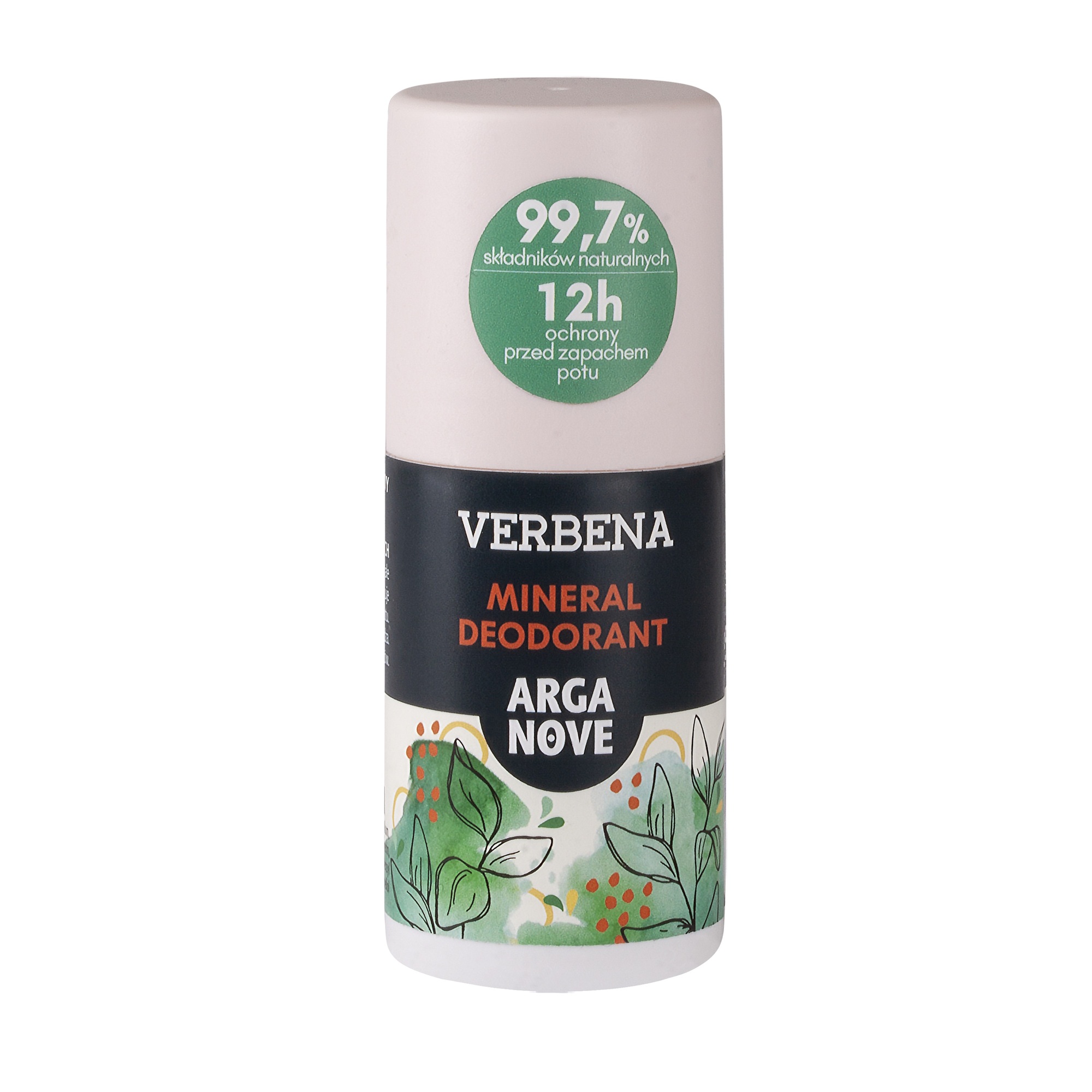 Arganove Dezodorant ałunowy roll - on Werbena - 50 ml - cena, opinie, działanie zdjęcie