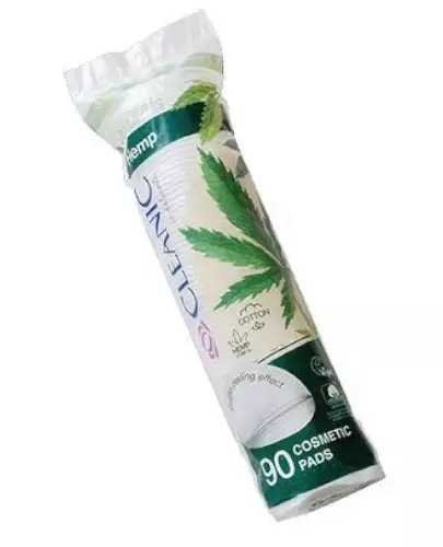 Cleanic Naturals Hemp płatki kosmetyczne 90 sztuk zdjęcie