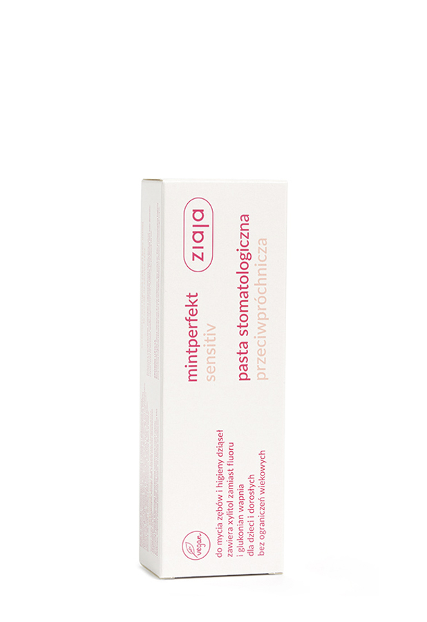 Ziaja MintPerfekt Sensitiv pasta stomatologiczna przeciwpróchnicza 75 ml zdjęcie