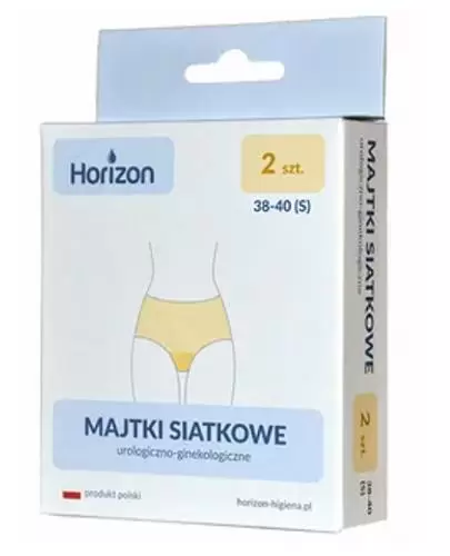 Horizon majtki siatkowe urologiczno-ginekologiczne rozmiar 38-40 2 sztuki zdjęcie