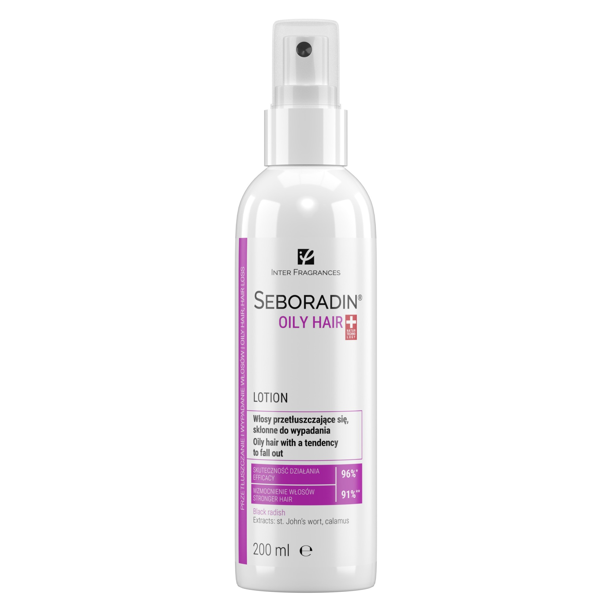 Seboradin Oily Hair lotion do włosów przetłuszczających się i skłonnych do wypadania 200 ml zdjęcie