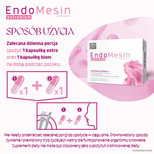 EndoMesin Estrobiom, kapsułki, 60 sztuk