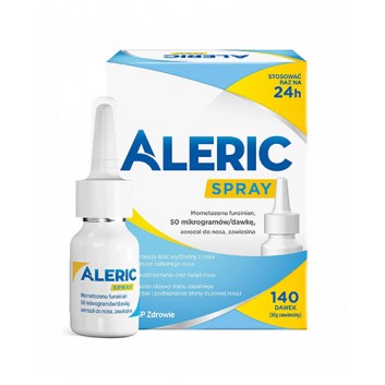 Aleric Spray 50 µg/dawkę aerozol do nosa zawiesina 140 dawek