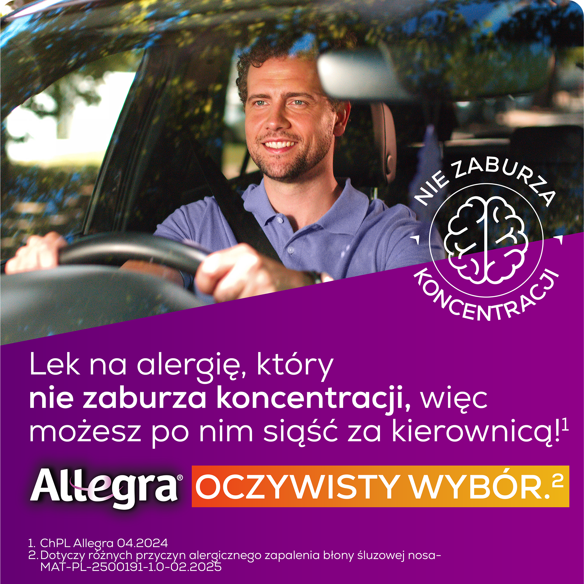 Allegra 120 mg, tabletki powlekane, 10 sztuk