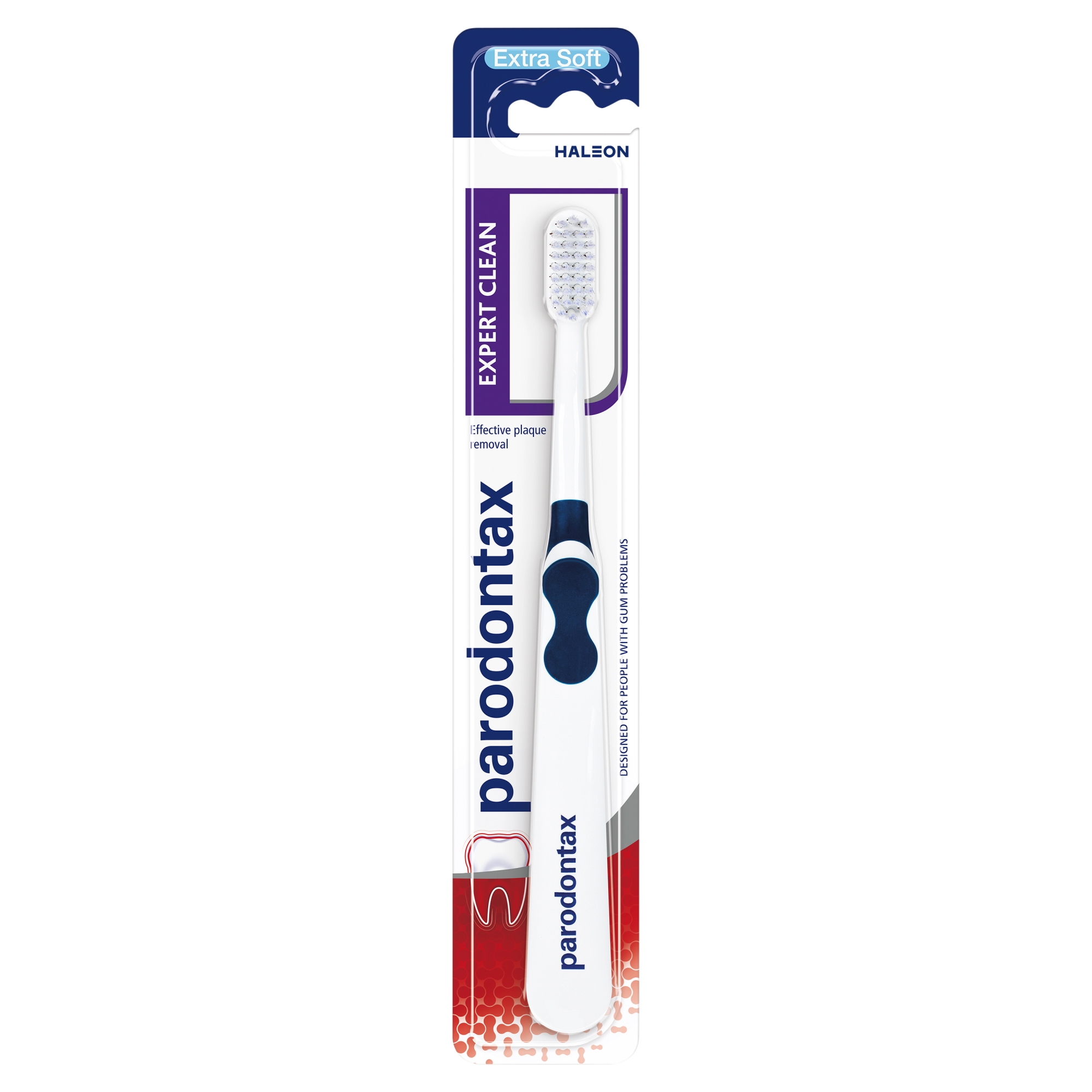 Parodontax Expert Clean Extra Soft Szczoteczka do zębów delikatna dla dziąseł, 1 sztuka
