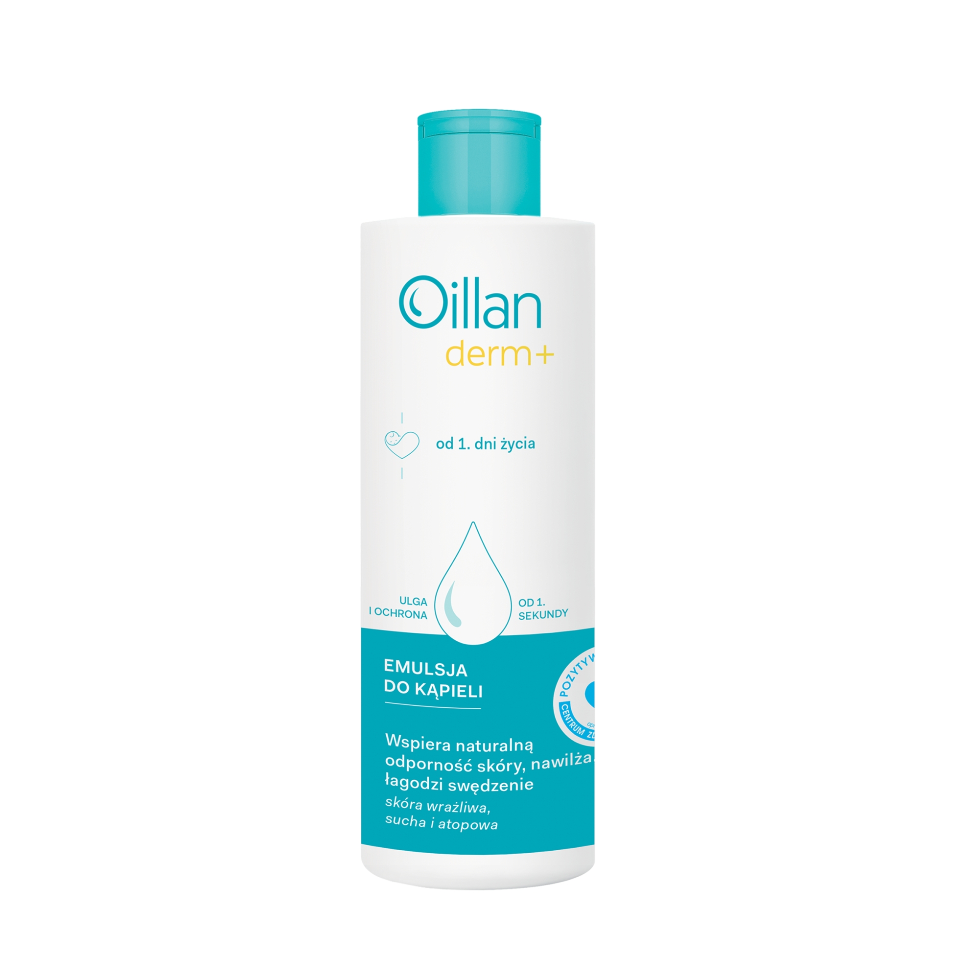 Oillan derm+, emulsja do kąpieli, 200 ml