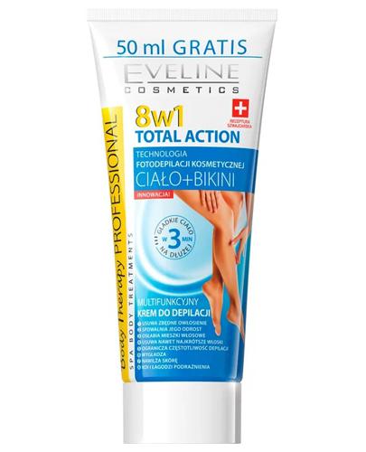 Eveline Body Therapy Proffessional Total Action 8 w 1 Krem do depilacji ciała, 200 ml, cena, opinie, właściwości zdjęcie