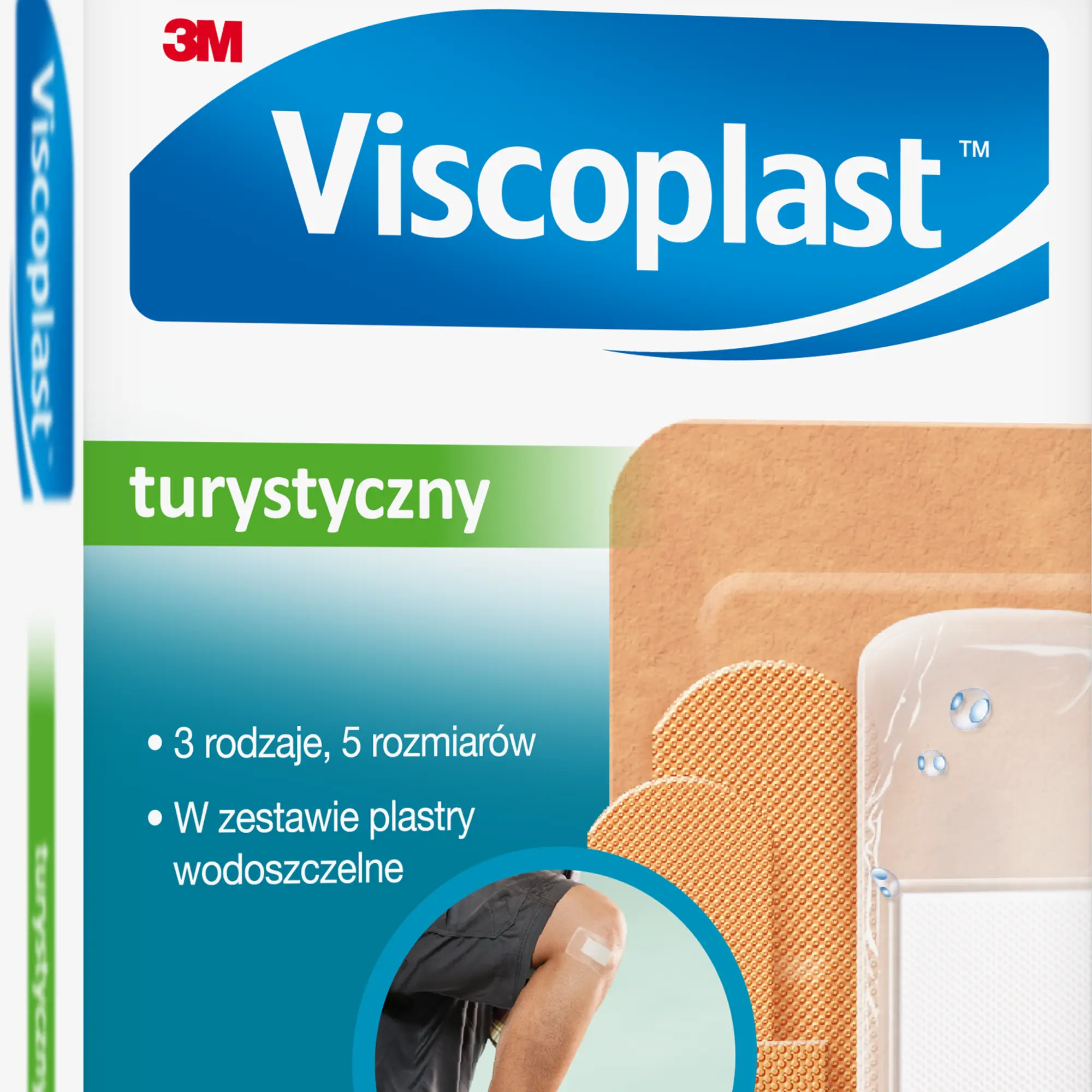 Viscoplast Turystyczny zestaw plastrów 22 sztuki