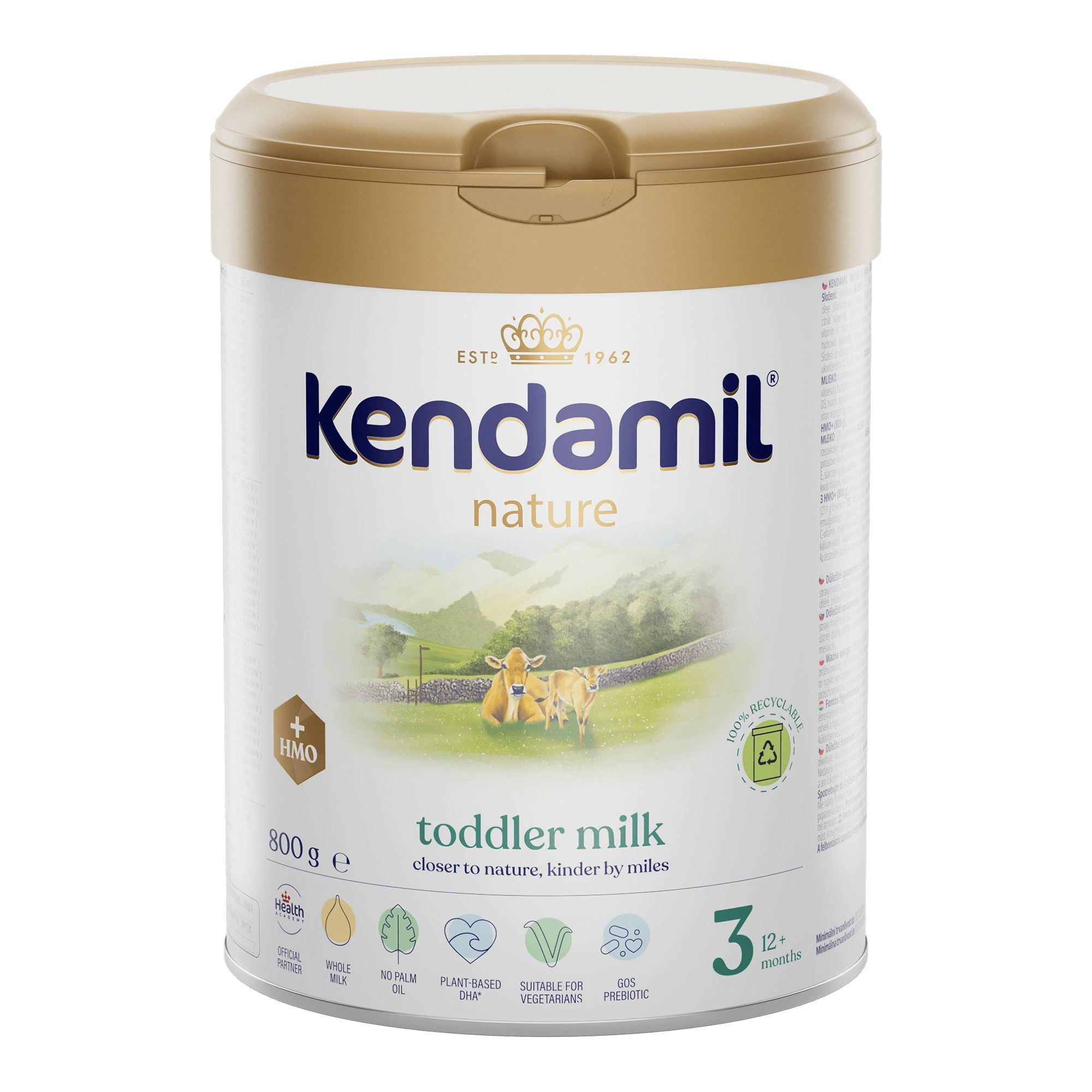 Kendamil, Nature 3 HMO+, 800g zdjęcie