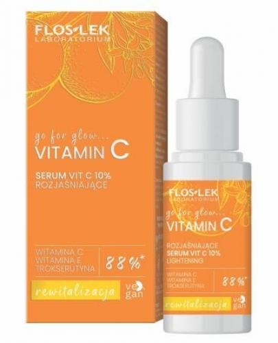 Floslek Laboratorium Go For Glow… Vitamin C Serum rozjaśniające VIT C 10%, 30 ml zdjęcie