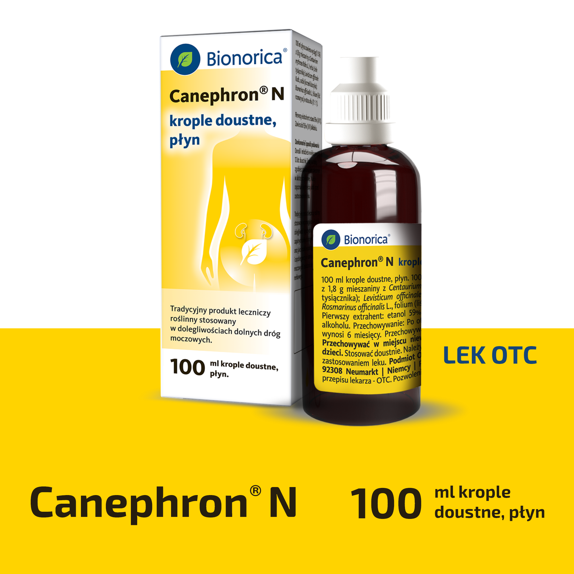 Canephron N Krople doustne, płyn, 100 ml