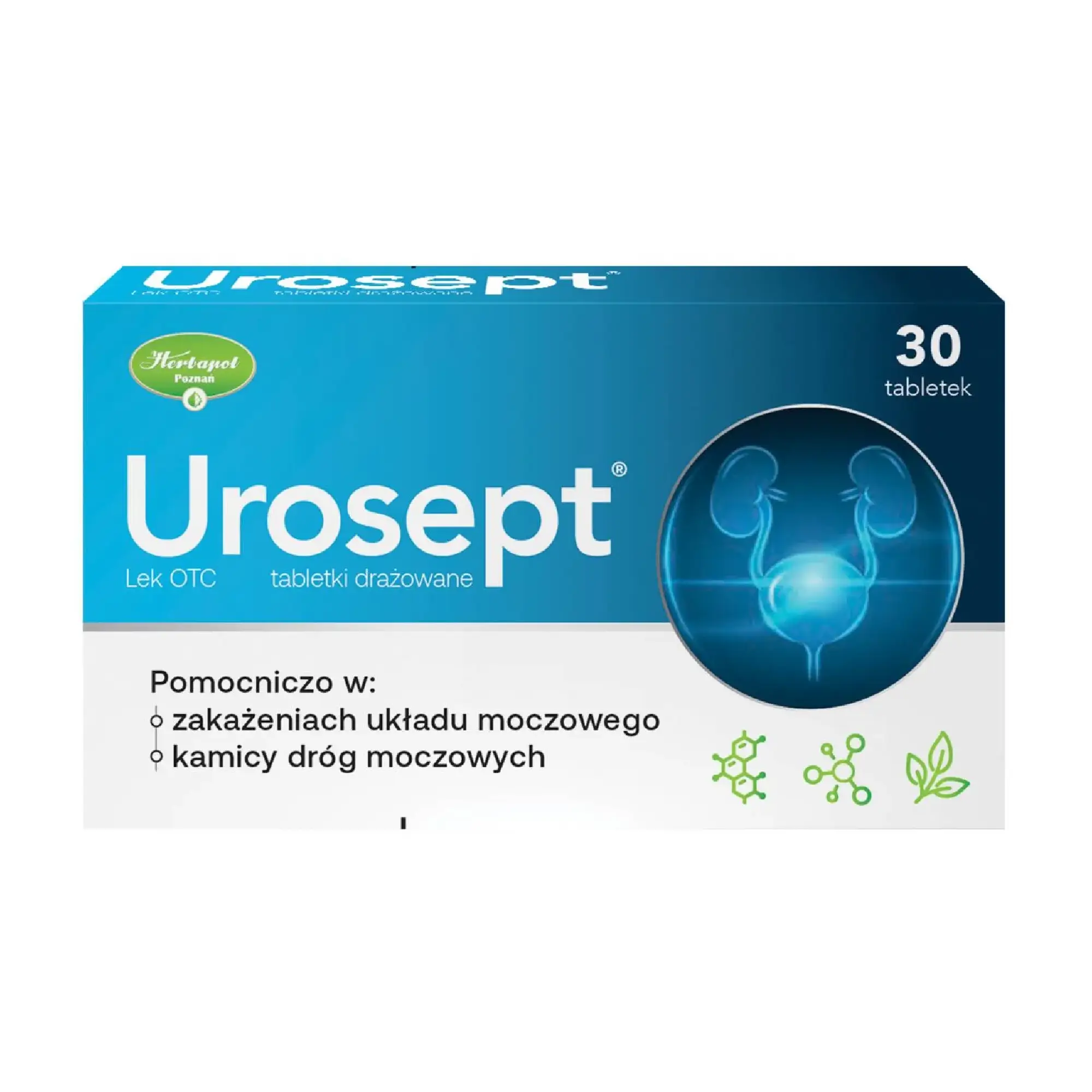 Urosept, tabletki drażowane, 30 sztuk zdjęcie