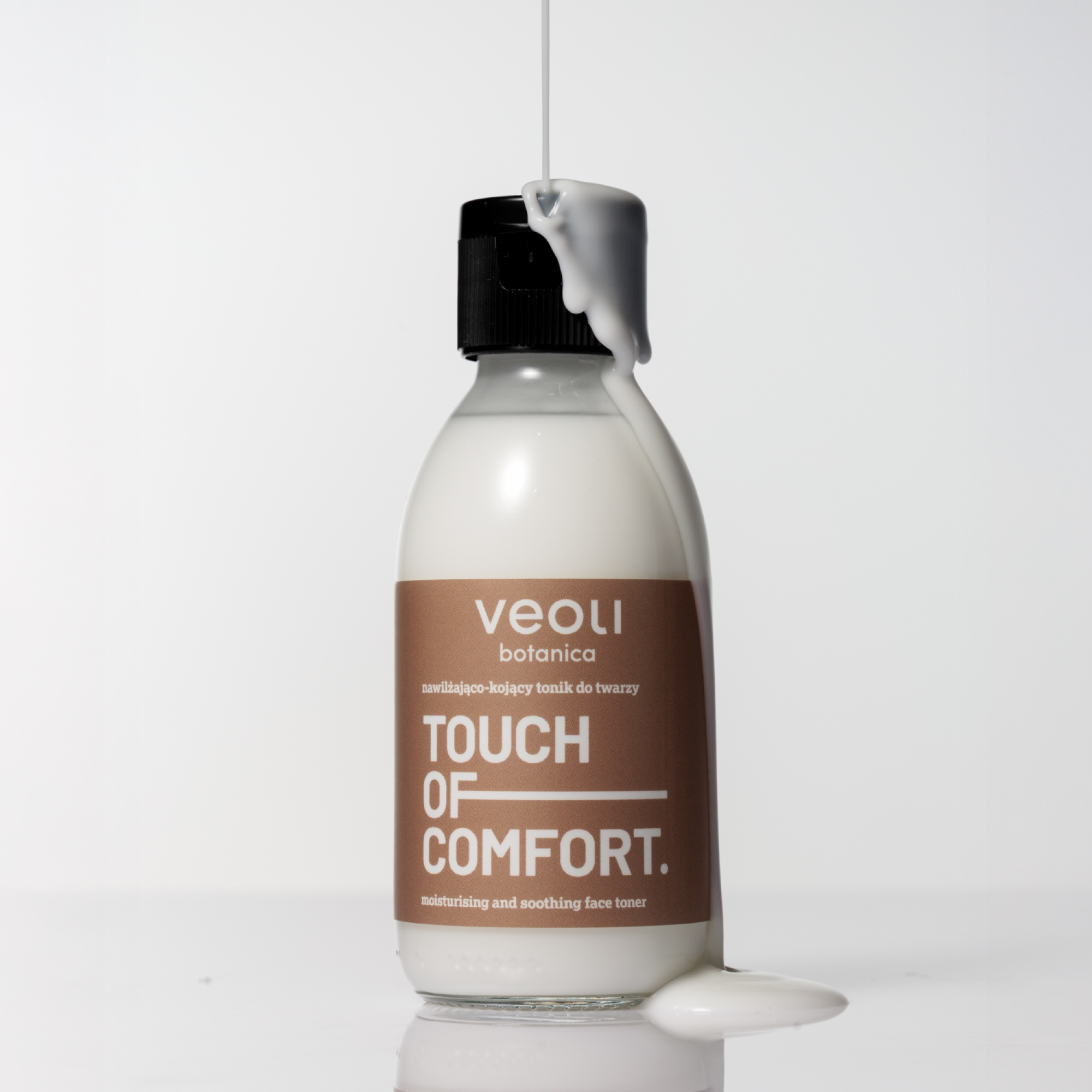Veoli Botanica Touch Of Comfort Nawilżająco-kojący tonik do twarzy, 150 ml