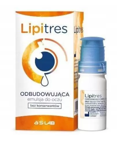 Lipitres emulsja do oczu odbudowująca 10 ml zdjęcie