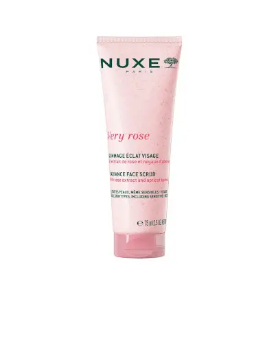 Nuxe Very Rose, Peeling do twarzy rozświetlający, 75 ml zdjęcie