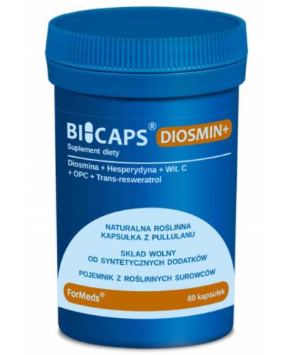 Bicaps Diosmin+ - 60 kaps. - cena, opinie, właściwości zdjęcie