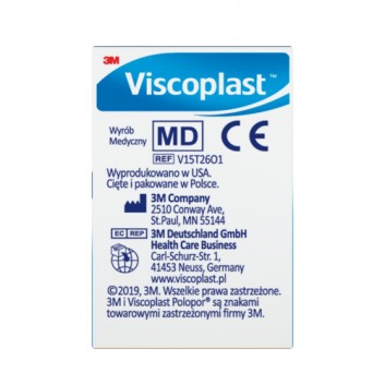 VIscoplast Pierwsza pomoc Polopor przylepiec włókninowy  5m x 25mm 1 sztuka