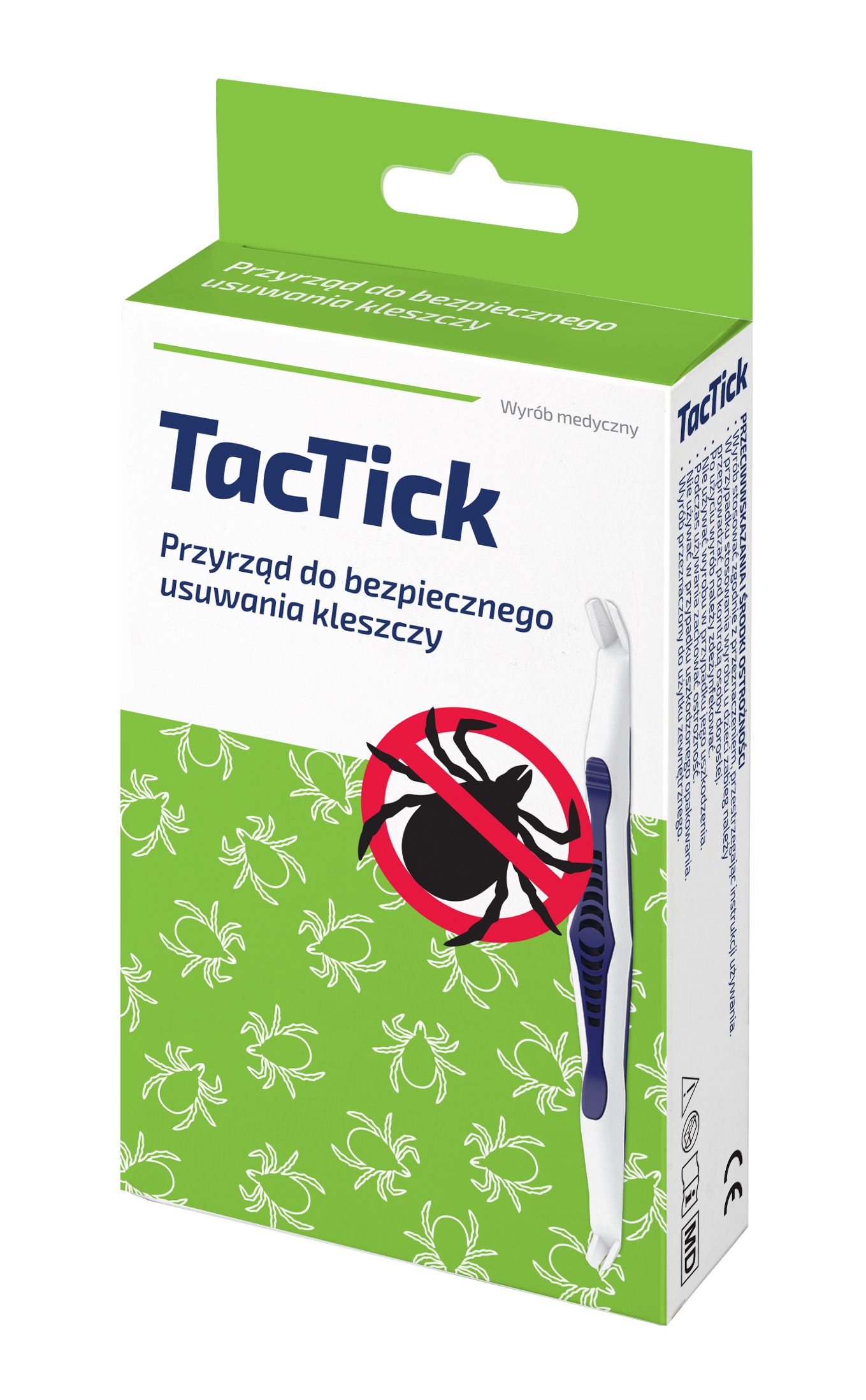 TacTick, przyrząd do bezpiecznego usuwania kleszczy, 1 sztuka