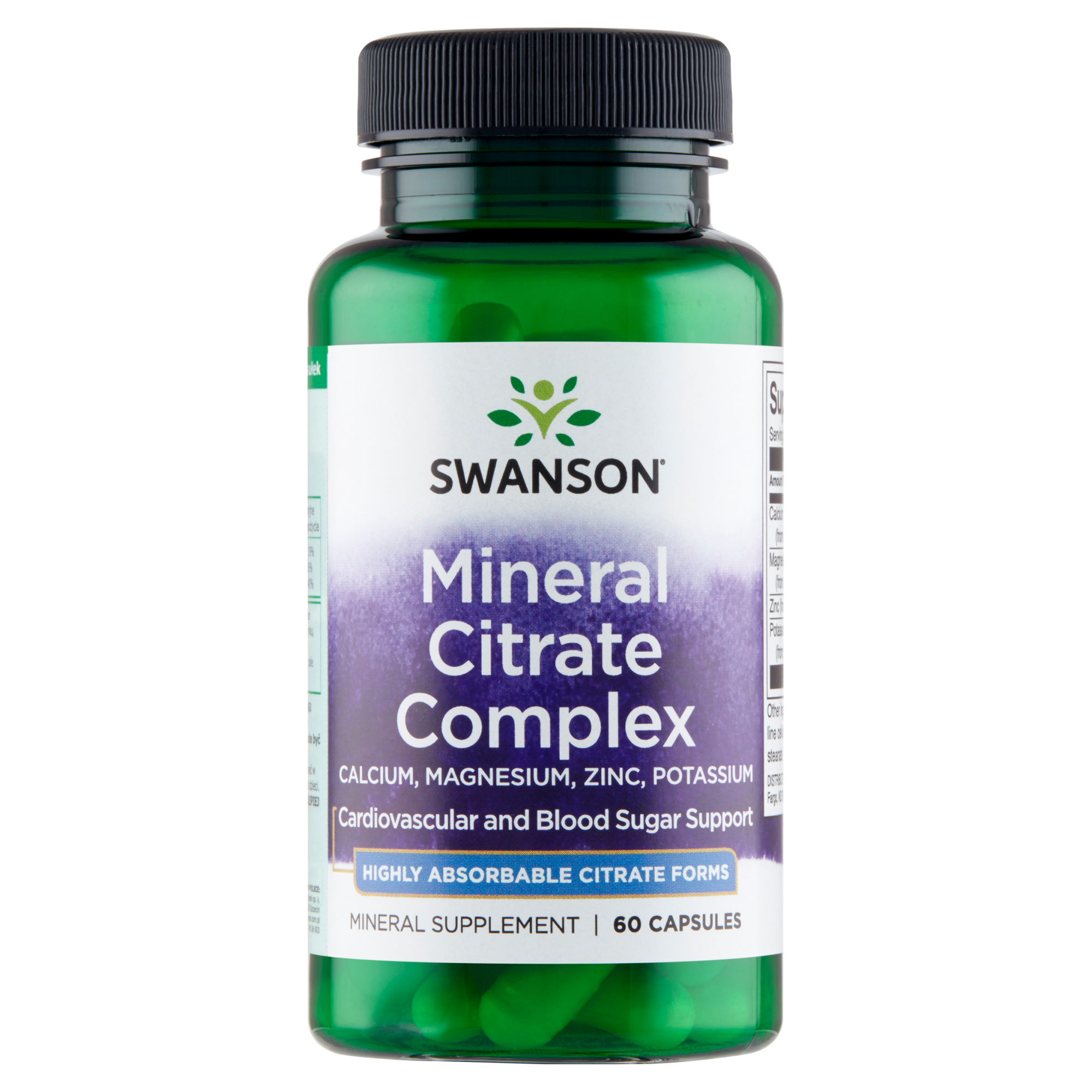 Swanson Multi Mineral Citrate Complex 60 kapsułek zdjęcie