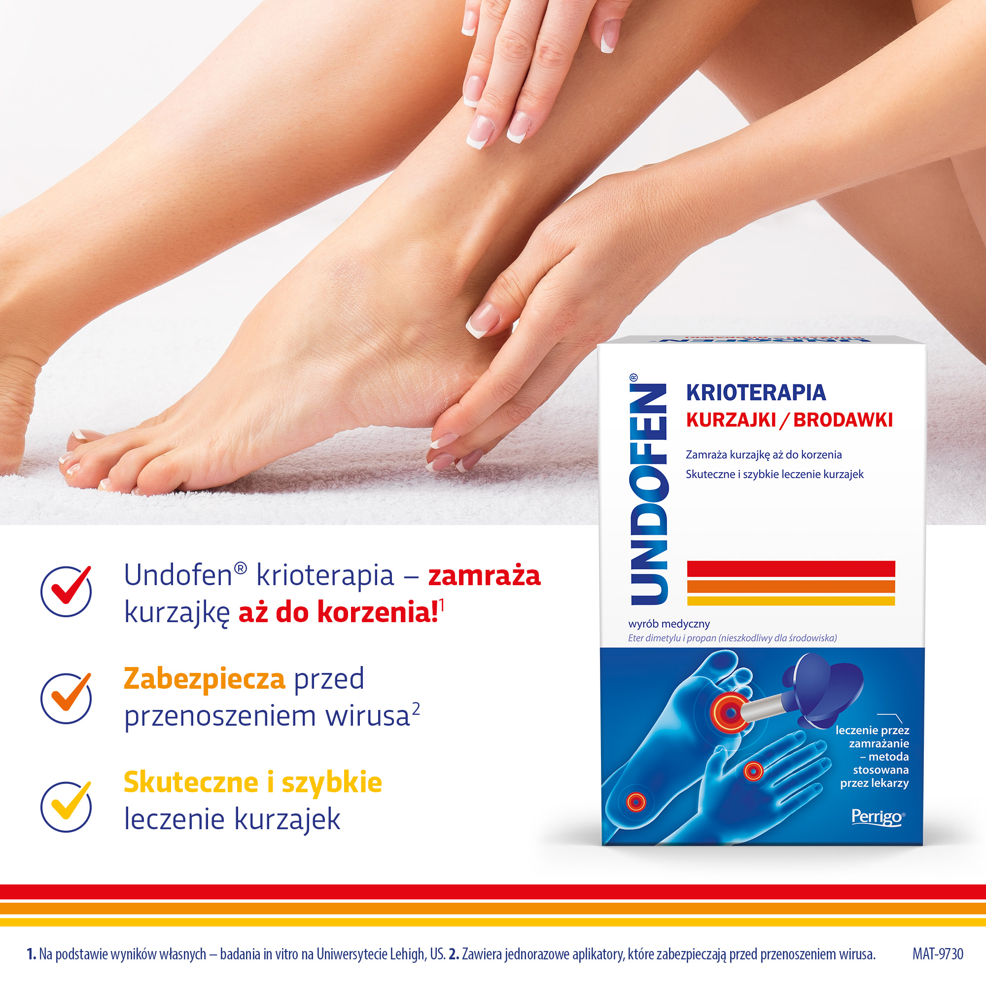 Undofen Krioterapia, aerozol na kurzajki i brodawki, 50 ml