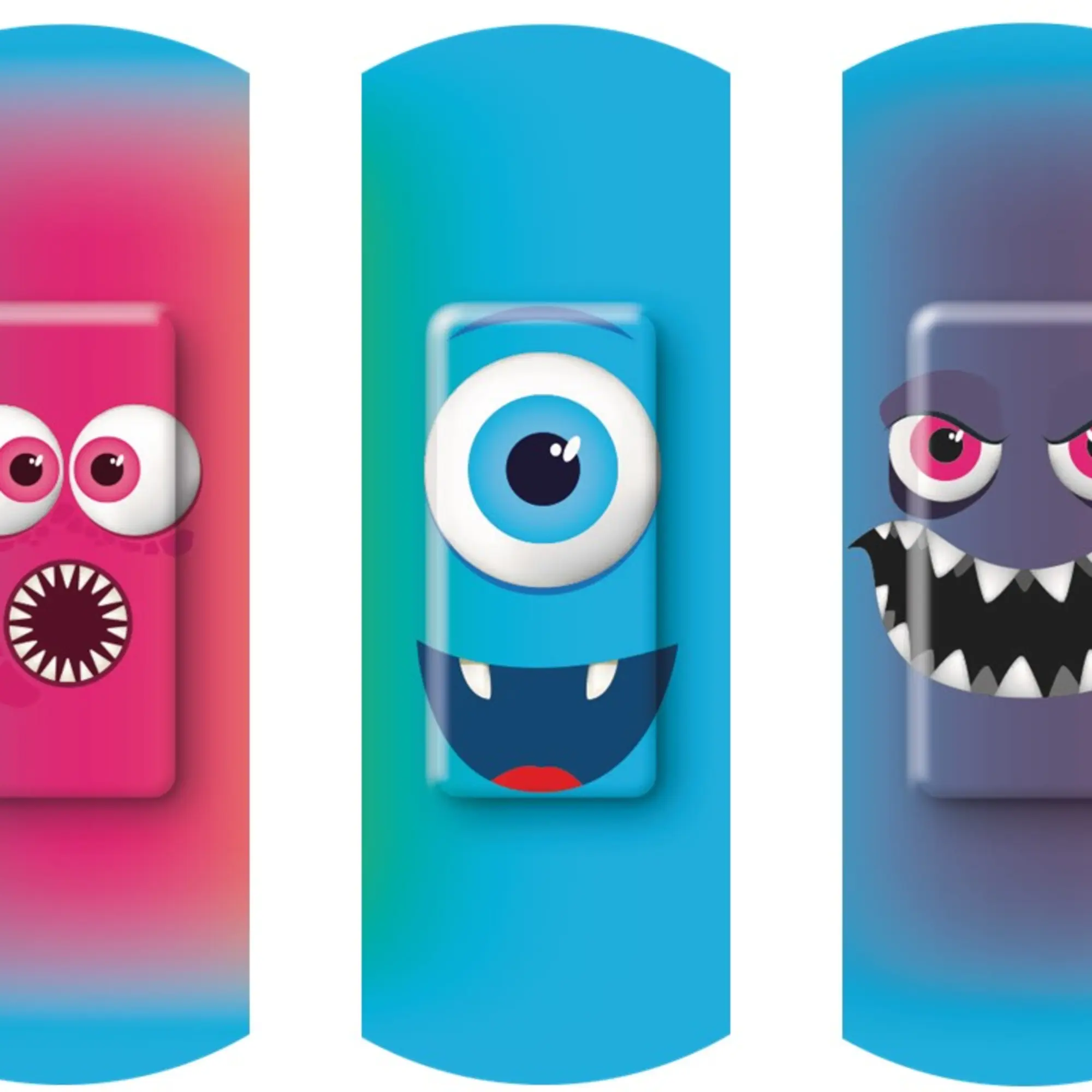 Viscoplast plastry monsters 20 sztuk
