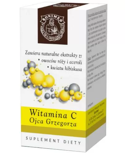 Witamina C Ojca Grzegorza 60 kapsułek zdjęcie