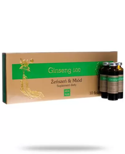 Ginseng 500 Żeńszeń & miód płyn 10x 10 ml zdjęcie