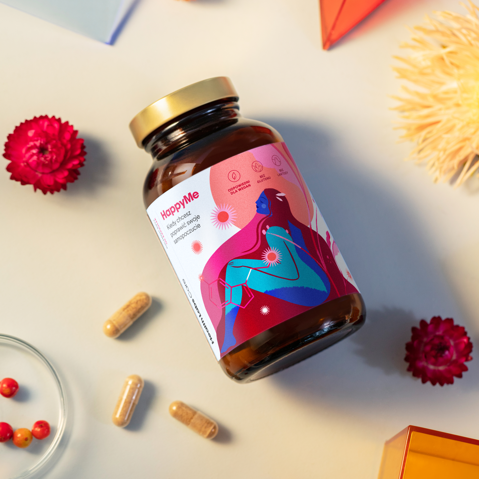 Health Labs Care, HappyMe, kapsułki, 120 sztuk