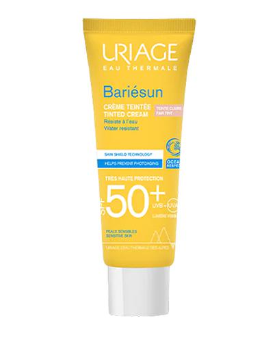 Uriage Bariesun przeciwsłoneczny krem tonizujący SPF50+ jasny beż 50 ml zdjęcie