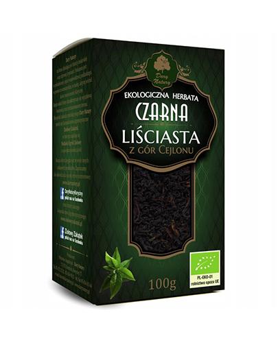 Dary Natury  Ekologiczna herbata czarna Liściasta z Gór Cejlonu, 100 g zdjęcie
