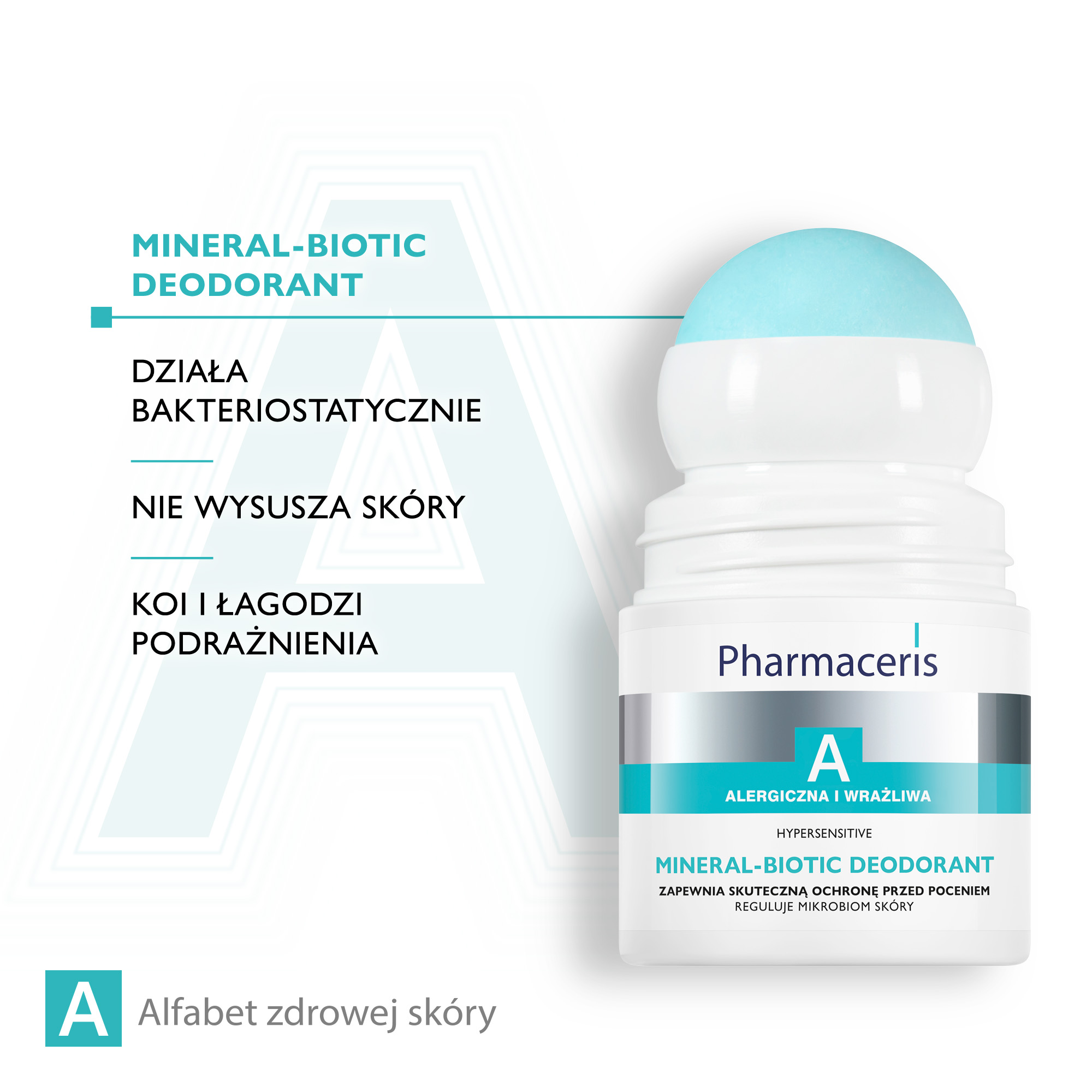 Pharmaceris A Mineral - Biotic Dezodorant, 50 ml