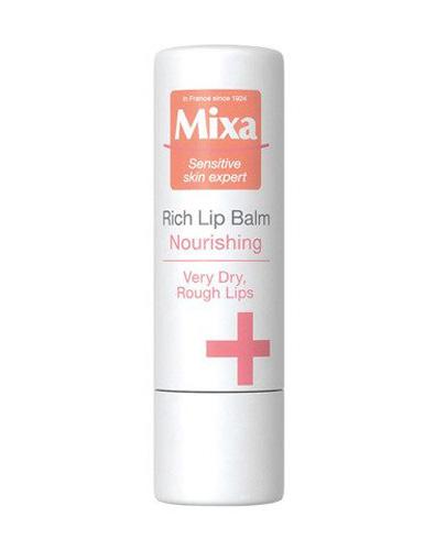 Mixa Odżywczy, bogaty balsam do ust - 4,7 ml - cena, opinie, właściwości  zdjęcie