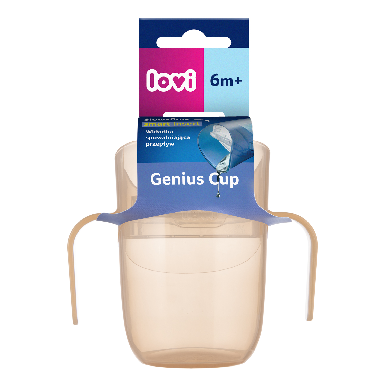 Lovi Kubek treningowy genius nude, 150 ml zdjęcie