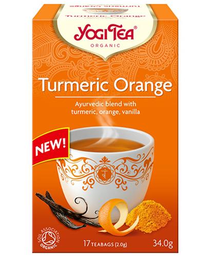Yogi Tea Organic TURMERIC ORANGE Kurkuma Pomarańcza BIO - 17 sasz. - cena, opinie, stosowanie zdjęcie