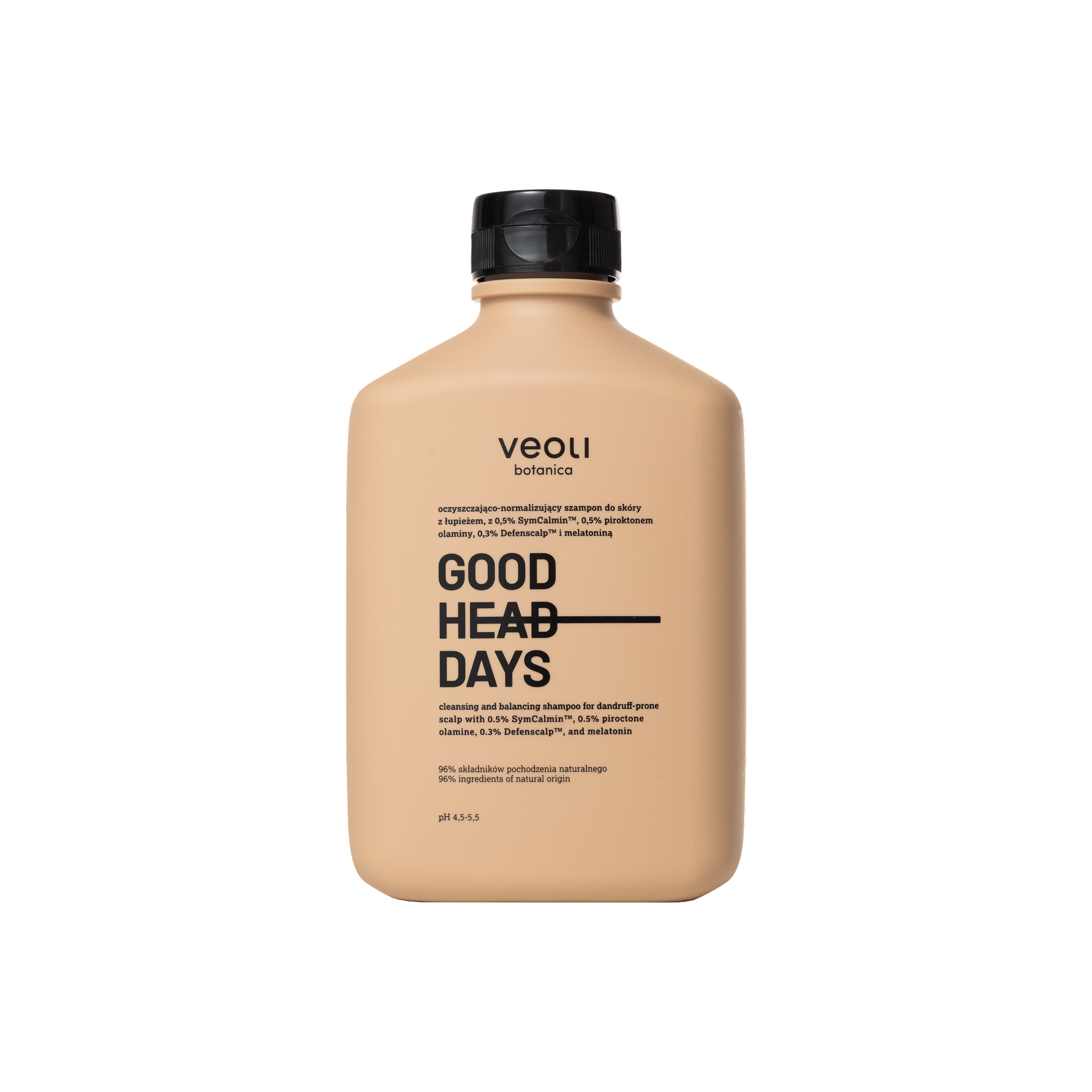 Veoli Botanica Good Head Days oczyszczająco-normalizujący szampon do skóry z łupieżem, 300 ml zdjęcie