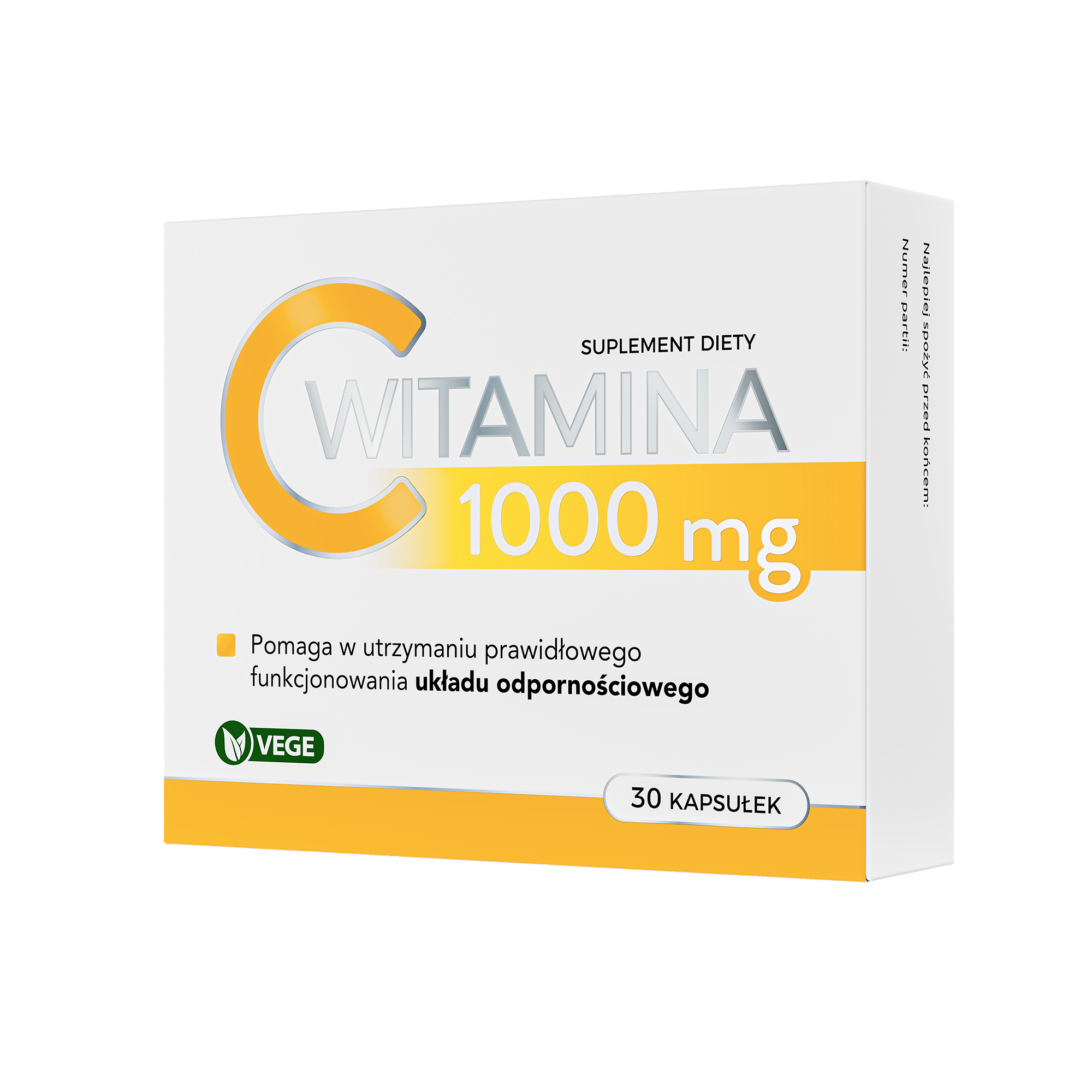 Nature Pharm Witamina C 1000 mg, 30 kapsułek