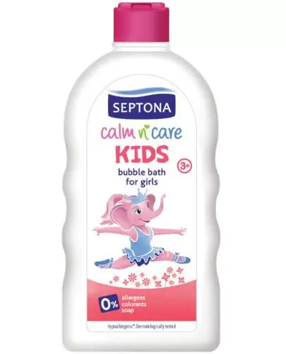 Septona Kids płyn do kąpieli dla dziewczynek 500 ml zdjęcie
