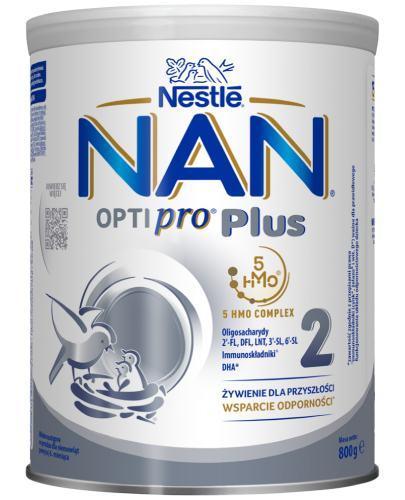 Nestle Nan Optipro Plus 2, 5 HMO, mleko następne dla niemowląt powyżej 6. miesiąca, 800 g zdjęcie
